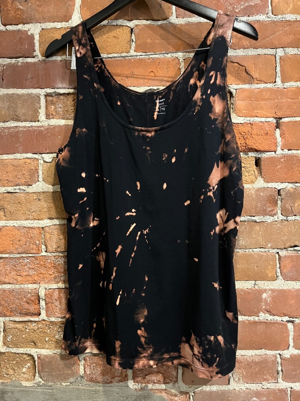 Old Navy Bleach Tie Dye Tank Top